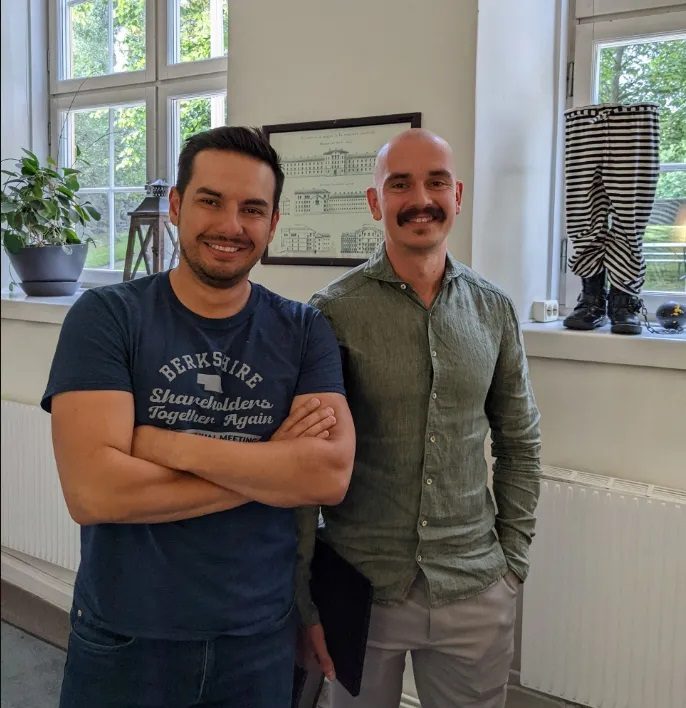 Ney Torres con Kristjan Kullamägi