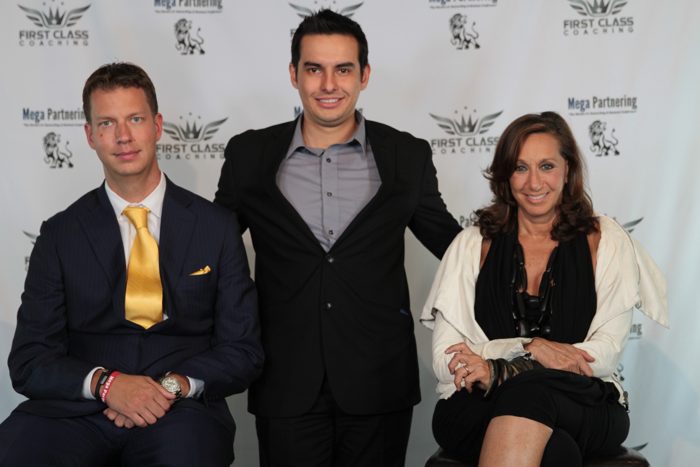 Ney Torres con Donna Karan