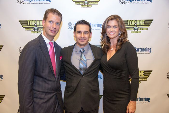 Ney Torres con Kathy Ireland